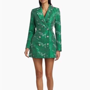 Rotate Birger Christensen- Fonda Jacqaurd Blazer Minidress